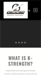 Mobile Screenshot of kstrength.com