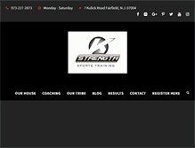 Tablet Screenshot of kstrength.com
